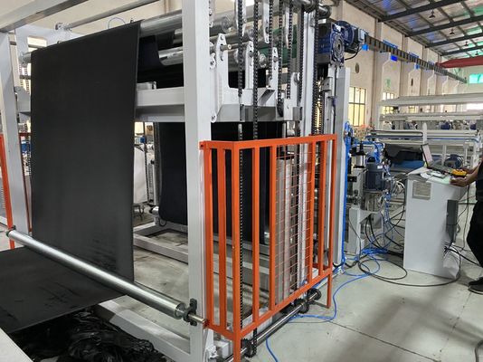 машина TPE Carmat 2M гуммированная слая на изнанке ковра для клиента Кореи