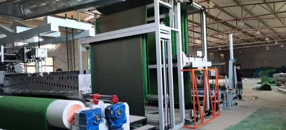 машина покрытия PE TPE 2.6M гуммированная слая на изнанке ковра для искусственной травы
